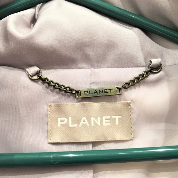 NEW Planet Puffer Lavender/Mauve Down Coat 14 L - Picture 5 of 8